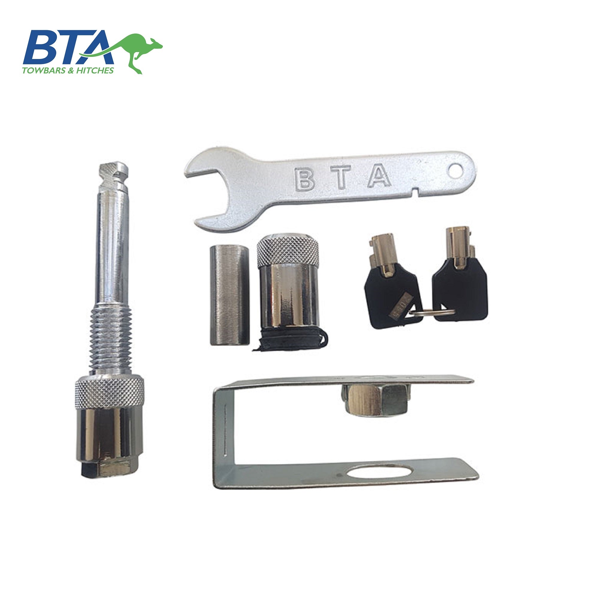 AntiRattle Hitch Pin With Lock ARHP BTA towbars