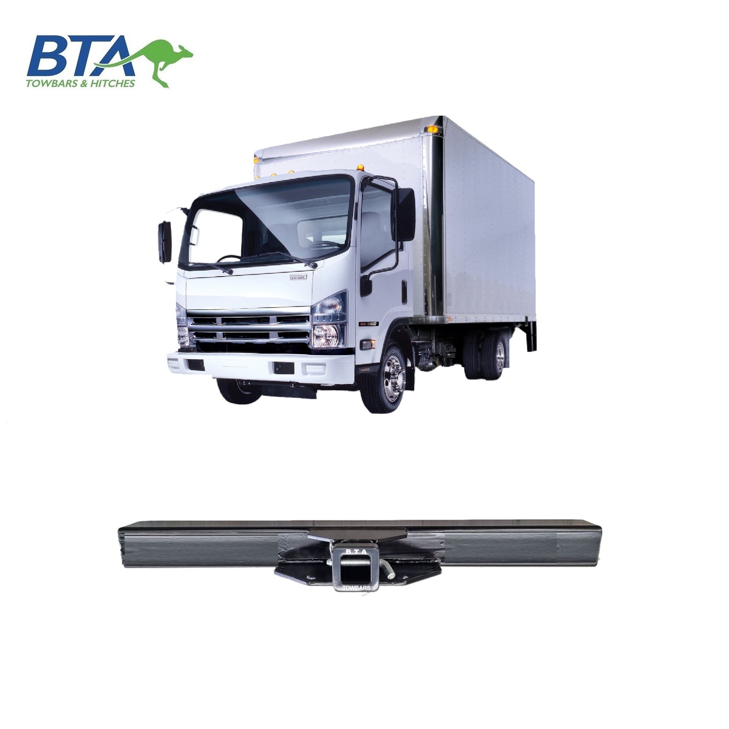 Universal Heavy Duty Multi Fit Truck Towbar High Ride - UT07H ADR 62 & AS4177 COMPLIANT